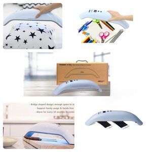 New Large UV Light Sanitizer Wand, Portable UVC Light Sterilizer, Rechargable